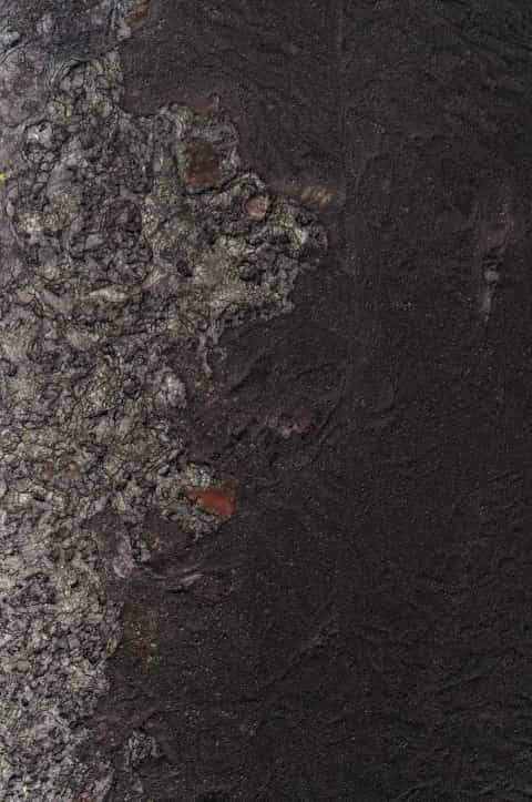 Dark volcanic terrain from Craters.