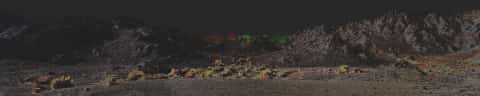 Omani landscape surface.