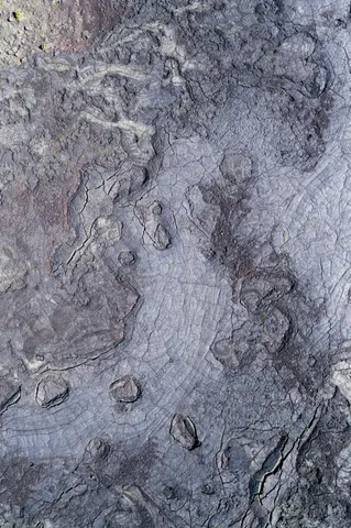 Volcanic surface at Craters of the Moon.