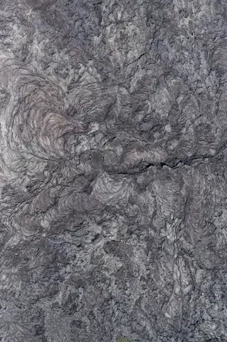 Basalt and lichen at Craters of the Moon.