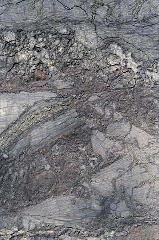 Lava texture at Craters of the Moon.