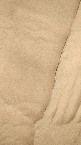 Wahiba Sands dune surface in changing light.