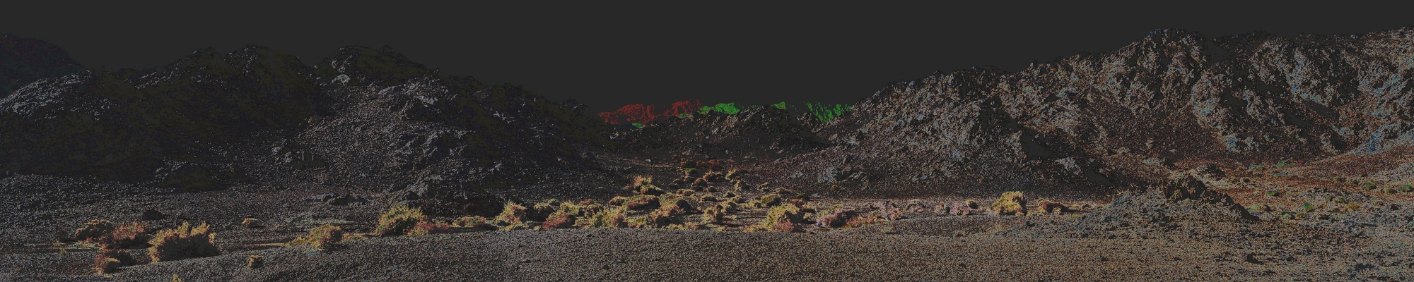 Omani landscape surface.